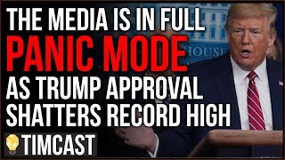 Media In Full PANIC MODE As Trump's Approval Shatters Record High, Media DEMANDS Trump Briefings END