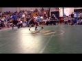 RI Junior Varsity State Wrestling Championships - Kuba 4th fight