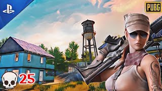 Pubg Ps5 Top 1 Erangel Solo 25 Kill Intense Action Gameplay On Playstation5 No Commentary