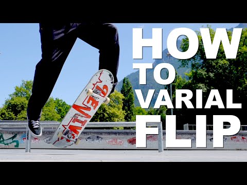HOW TO VARIAL KICKFLIP