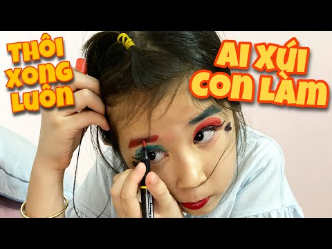Cát Cát Vẽ Mặt Bằng BÚT LÔNG MÀU Rửa Mãi Mới Sạch | Cát Cát House