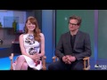 Colin Firth, Emma Stone on Working With Woody Allen