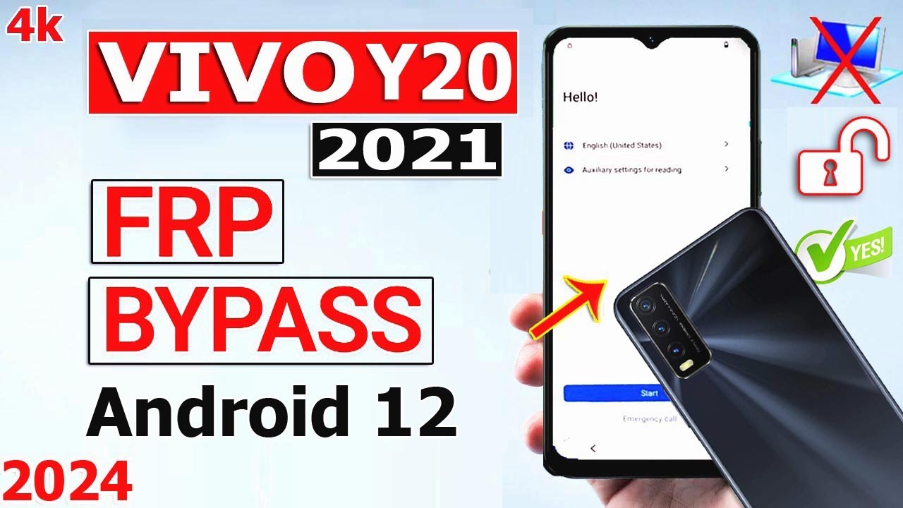 Vivo Y20 2021 FRP Bypass Android 12 Without Pc 2024 Vivo Y20 2021 FRP Bypass Android 12 Without Pc 2024