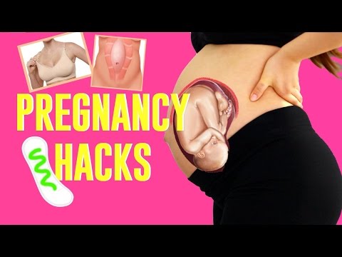 Pregnancy Hacks!! | How To Prevent Stretch Marks, DIY and Abs! - YouTube