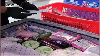 Petugas Bandara Periksa Koper Penumpang Wanita yang Berisi Kosmetik Part 02 - Indonesia Border 17/11