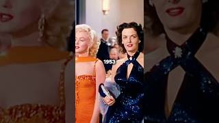Marilyn Monroe & Jane Russell Together 1953 Gentlemen Prefer Blondes