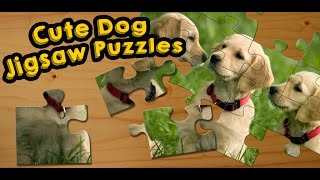 Dogs And Puppies Jigsaw Puzzles Game For Kids - App Gameplay Video