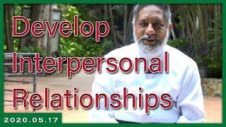 Develop Interpersonal Relationships | 17.05.2020 | Daily reflection