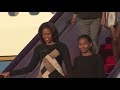 Raw: First Lady Arrives in Beijing
