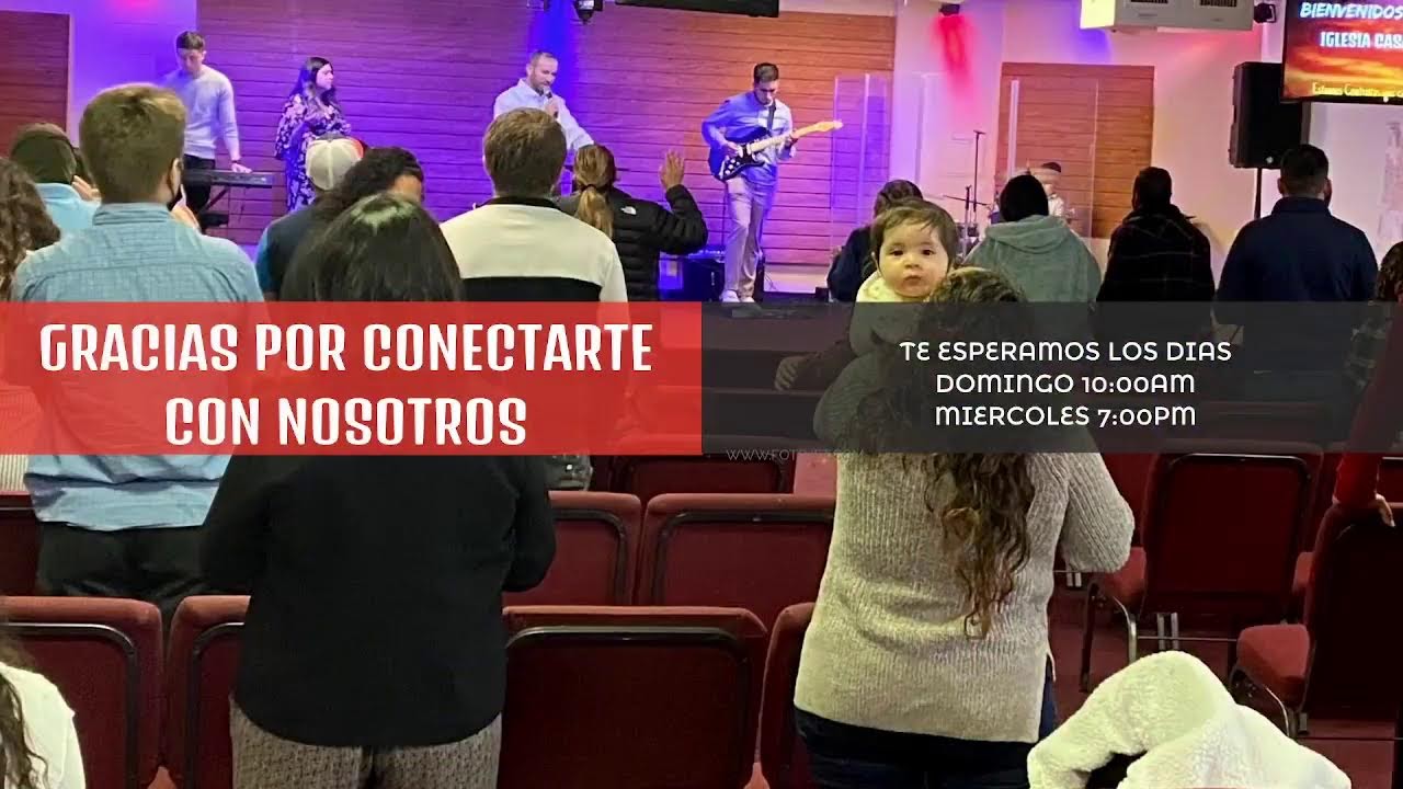 Servicio en Vivo~Domingo Junio 26, 2022.