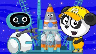 Приключения Биби в Космосе - Мультики Про Машинки и Ракету - Для Детей