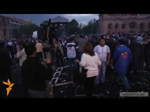Djbaxt Patahar HHK Hanrahavaqi jamanak(Hanrapetutyan Hraparak) - Blast in Armenia\
