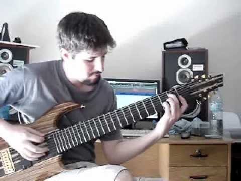 8 string guitar - maxera 8 - DIFFERENT STYLES(meshuggah-jazz-blues-rock)