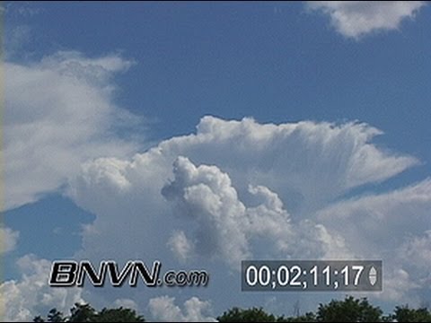 6/13/2005 Time Lapse Storm Clouds Growing Video