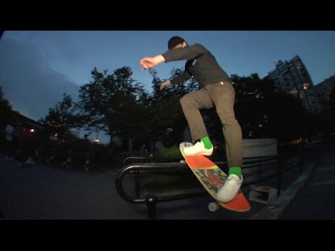 Gonz & Brad Cromer - Hang Up boardslide...