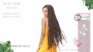 Mayde 3X Modern Soft Loc 28"