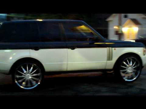 Range Rover HSE on 26 inch Hipnotic 360 This truck features two tone paint 