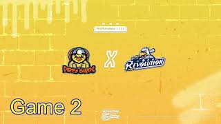 Game 1 | August 7, 2022 | Charleston Dirty Birds vs York Revolution @PeoplesBank Park
