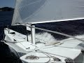 Proa JZERRO sailing 17.8 knots on auto-pilot