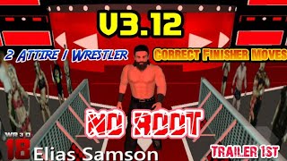 Wr3D 2K18 By Genzox V3.18 Trailer 1St