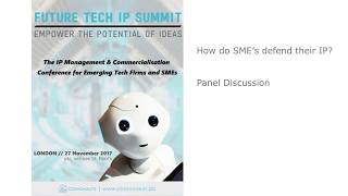 How do SME’s defend their IP?