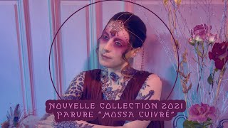 New Collection of Art Nouveau Headdresses: "Mossa Cuivré" Jewellery