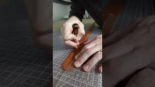 Making a Leather Belt