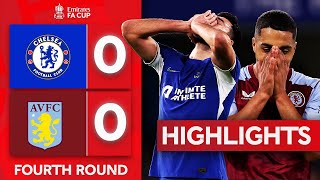 Goalless At Stamford Bridge | Chelsea 0-0 Aston Villa | Highlights | Emirates FA
