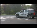Car Chase though Fairfax CA April 5 2013- Quick clip of SUV on Bolinas Rd