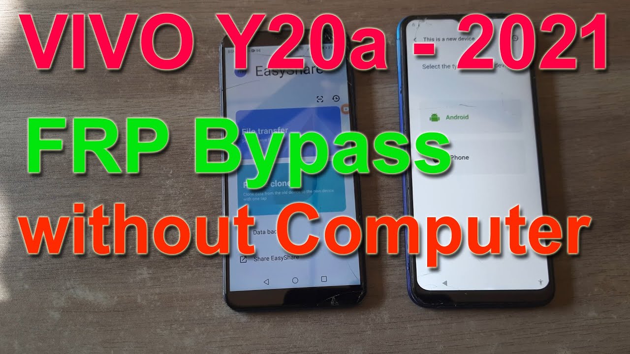 Vivo Y20A FRP Bypass | Android Latest FRP Bypass | Vivo Y20A FRP Bypass | Android Latest FRP Bypass |
