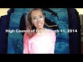 High Council of Orion March 11, 2014