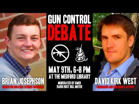 David Kirk West and Brian Josephson Debate Gun Control