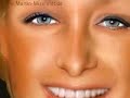 Angela MERKEL as Paris Hilton - photoshop painting by Martin Missfeldt