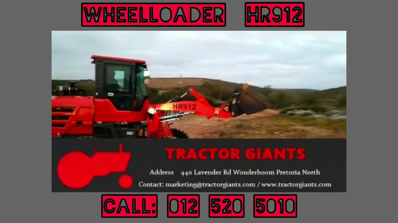 Wheelloader HR912 for sale