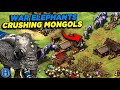 No Big Deal Just War Elephants Crushing Mongols | AoE2