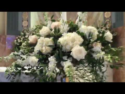 Wedding Flowers for Saint Denis Church on Memorial Day Weekend 2010