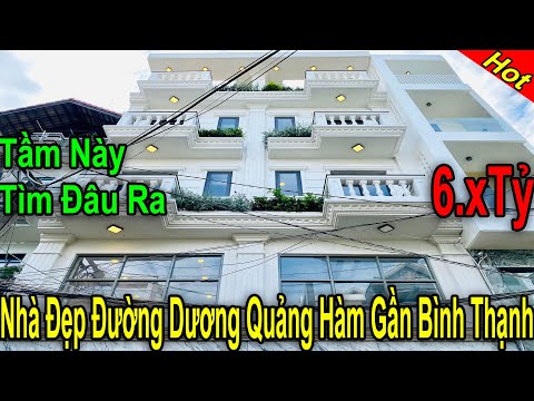 Bán nhà Gò Vấp 309 | Tham quan Mẫu nhà đẹp hiếm có hiện nay tại đường Đường Quảng Hàm gần Bình Thạnh