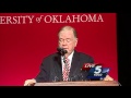 University of Oklahoma President David Boren discusses situation with fraternity