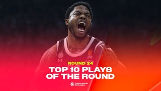 Top 10 Plays Electrifying Action Rs Round 24 2024-25 Turkish Airlines Euroleague