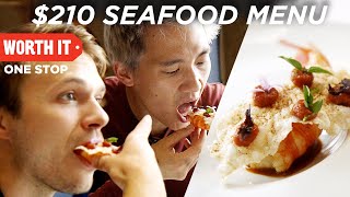$210 7-Course Seafood Dinner $210 7-Course Seafood Dinner