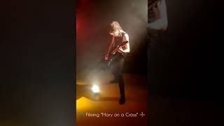 Filming "Mary on a Cross" by ANAHATA --- #shorts
