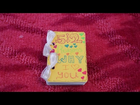DIY: 52 reasons why i love you deck of cards