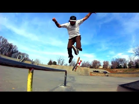 Front Bluntslide INWARD BIGSPIN HEELFLIP Out!!! At The Bar - Jeff Fowler