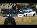 Street race Nissan Skyline R33 GT-R V-spec. vs. Chevrolet Corvette