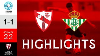 1-1: el Sevilla Atlético iguala ante el Betis Deportivo con el respaldo de casi 