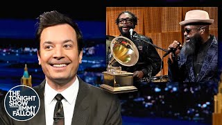 Jimmy Congratulates The Roots for Their Grammy's Hip-Hop Tribute | The Tonight Show