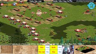AoE 22 Random Tiểu Màn Thầu, Đức Anh vs HeHe, Tiến Công Tử Ngày 29-01-2018