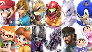 Super Smash Bros Ultimate - All 68 Characters Gameplay Showcase Super Smash Bros Ultimate - All 68 Characters Gameplay Showcase
