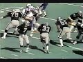 Jeff Nixon and Ben Williams Cause Fumble vs Oakland   1979