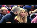 Shakira y Gerard Piqué derraman miel en el estadio Blaugrana / Shakira and Gerard very affectionate